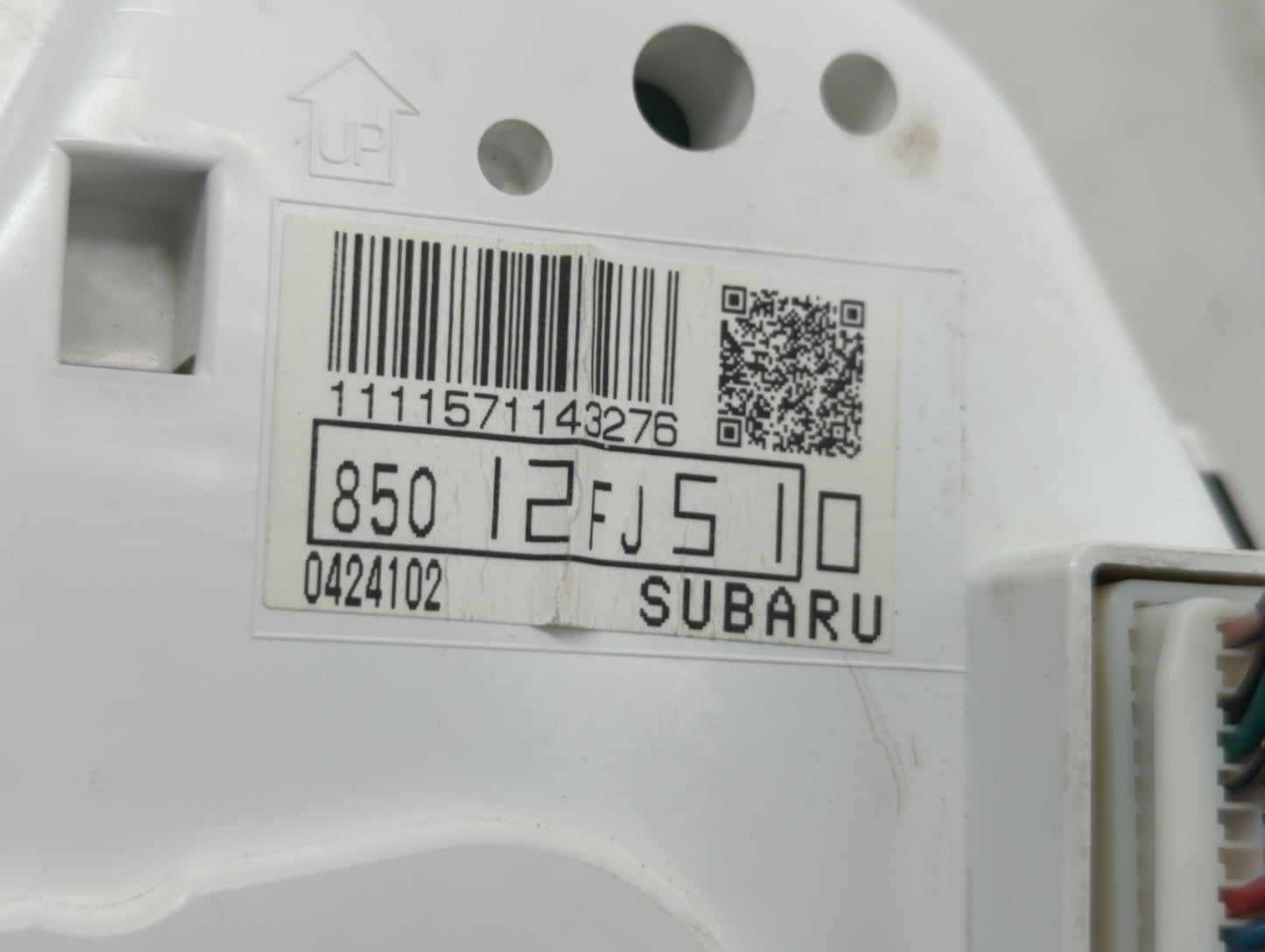 2014 Subaru Impreza Instrument Cluster Speedometer Gauges P/N:85012FJ510 Fits OEM Used Auto Parts - Oemusedautoparts1.com