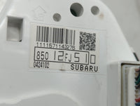 2014 Subaru Impreza Instrument Cluster Speedometer Gauges P/N:85012FJ510 Fits OEM Used Auto Parts - Oemusedautoparts1.com