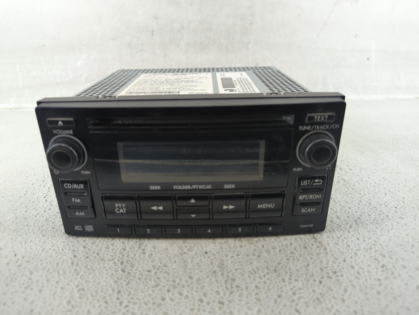 2012-2014 Subaru Impreza Am Fm Cd Player Radio Receiver - Oemusedautoparts1.com