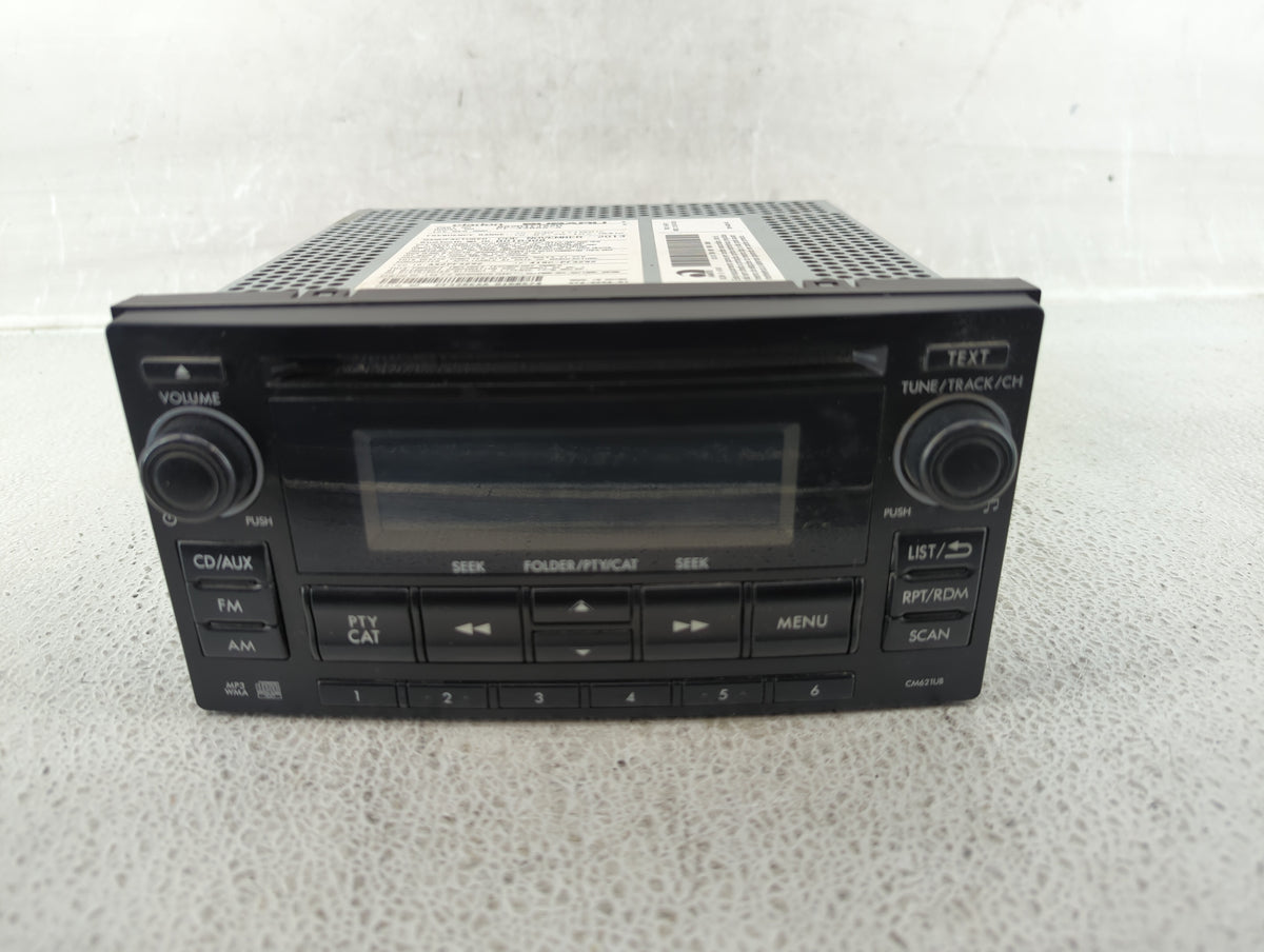 2012-2014 Subaru Impreza Am Fm Cd Player Radio Receiver 539178 - Oemusedautoparts1.com