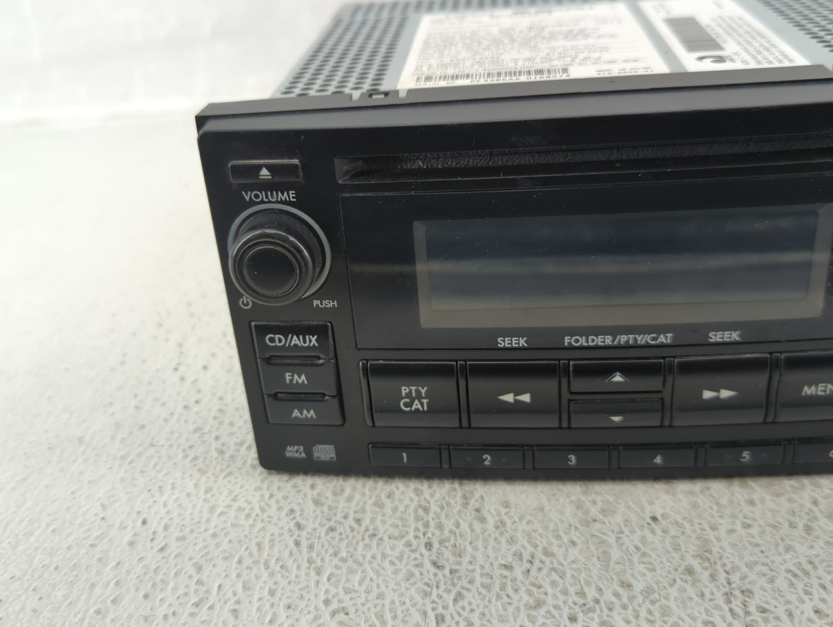 2012-2014 Subaru Impreza Am Fm Cd Player Radio Receiver 539178 - Oemusedautoparts1.com