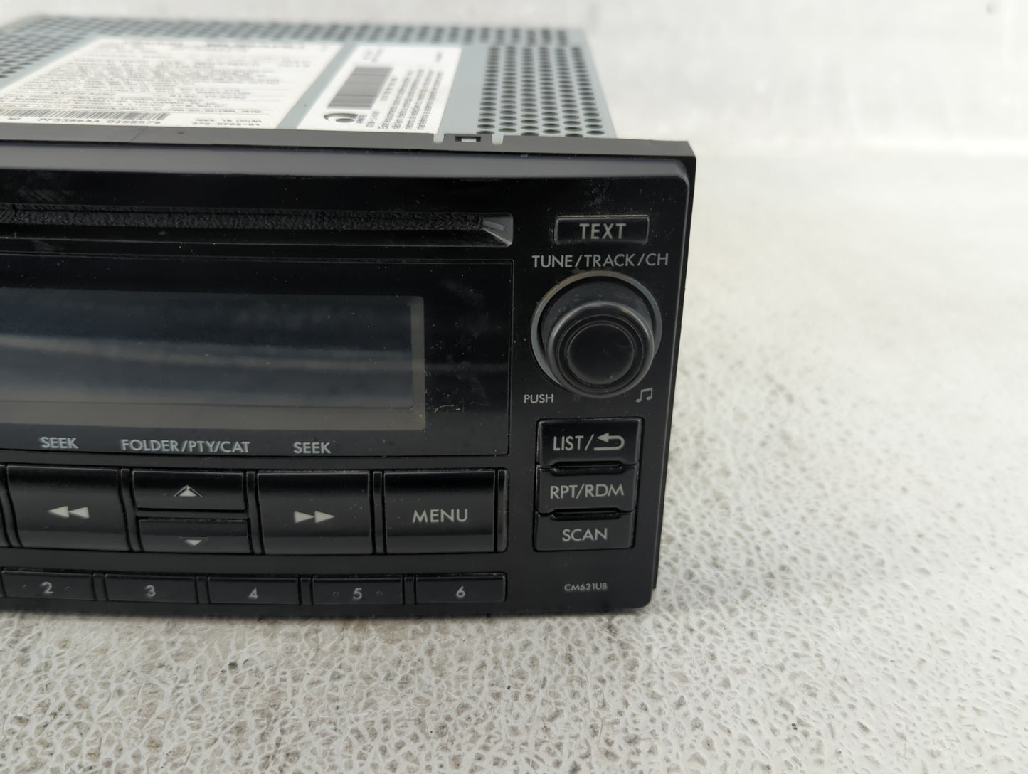 2012-2014 Subaru Impreza Am Fm Cd Player Radio Receiver - Oemusedautoparts1.com