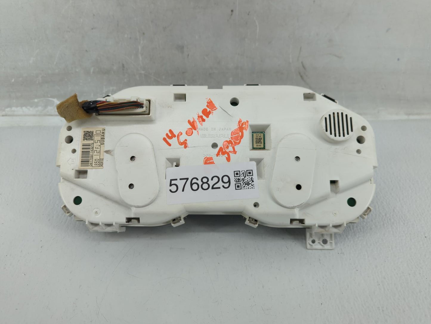2014 Subaru Impreza Instrument Cluster Speedometer Gauges P/N:0417091143279 850 12FJ51 Fits OEM Used Auto Parts - Oemusedaut