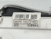 2012-2014 Subaru Impreza Instrument Cluster Speedometer Gauges P/N:85041FG040 Fits Fits 2012 2013 2014 OEM Used Auto Parts -