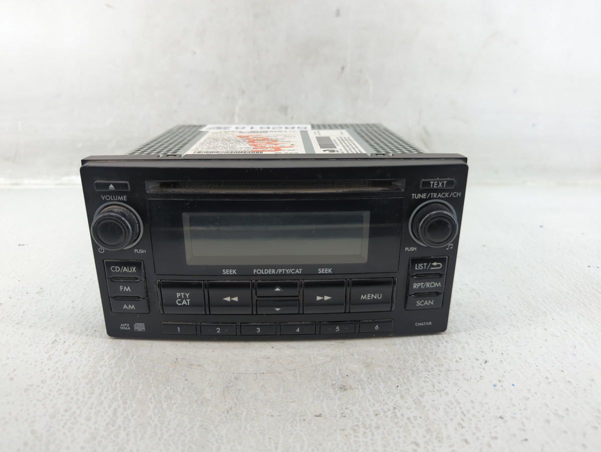 2012-2014 Subaru Impreza Am Fm Cd Player Radio Receiver 582618 - Oemusedautoparts1.com