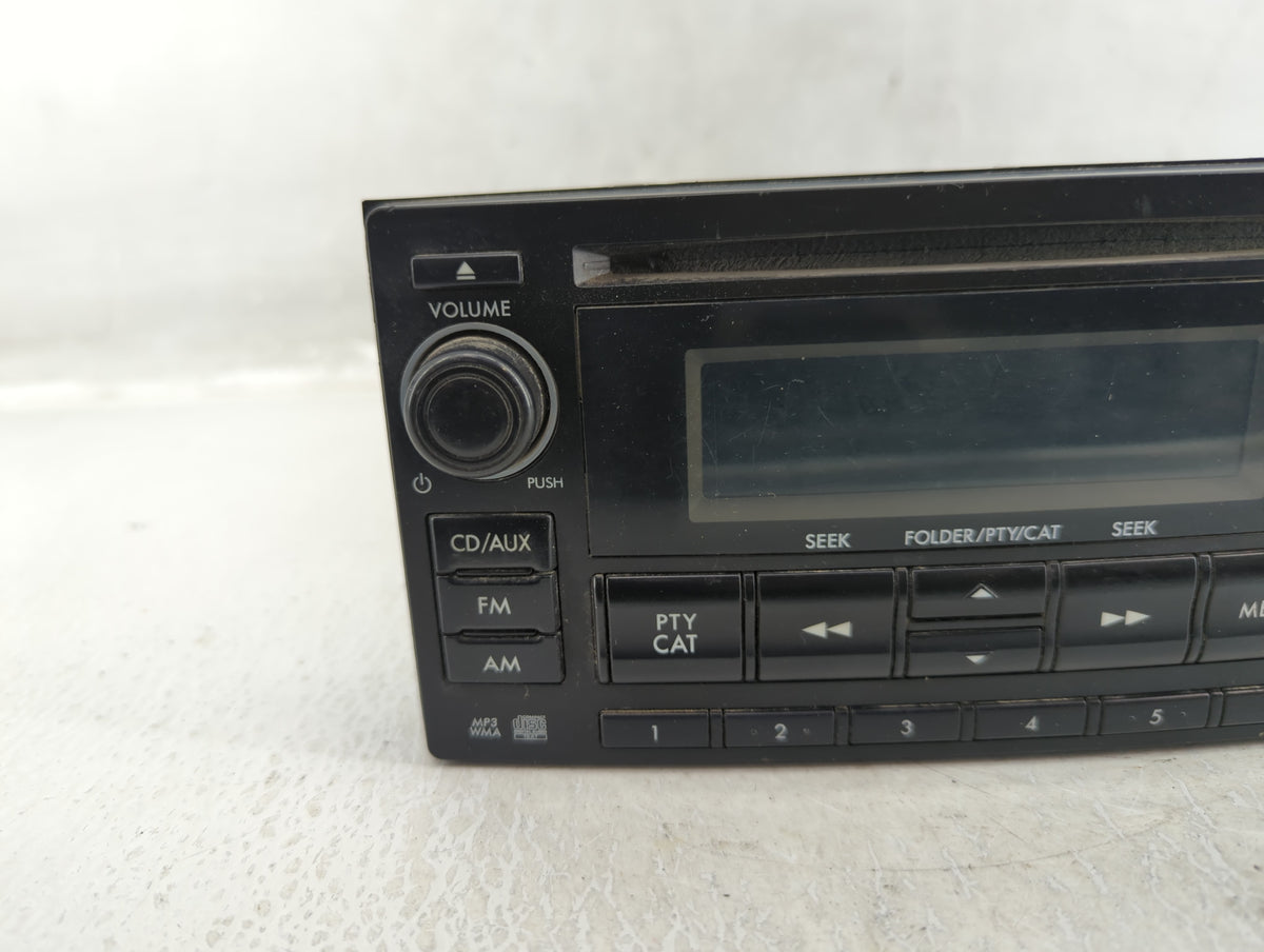 2012-2014 Subaru Impreza Am Fm Cd Player Radio Receiver 582618 - Oemusedautoparts1.com