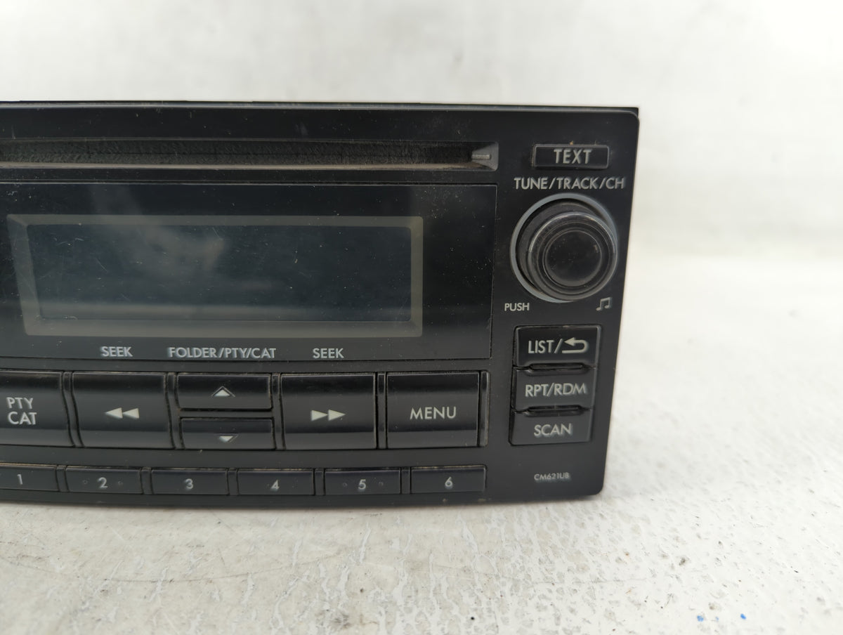 2012-2014 Subaru Impreza Am Fm Cd Player Radio Receiver 582618 - Oemusedautoparts1.com