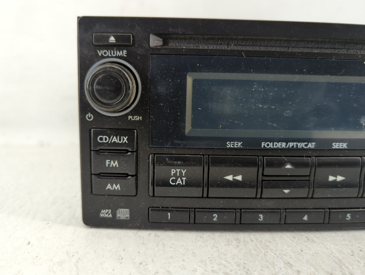 2012-2014 Subaru Impreza Am Fm Cd Player Radio Receiver 583724 - Oemusedautoparts1.com