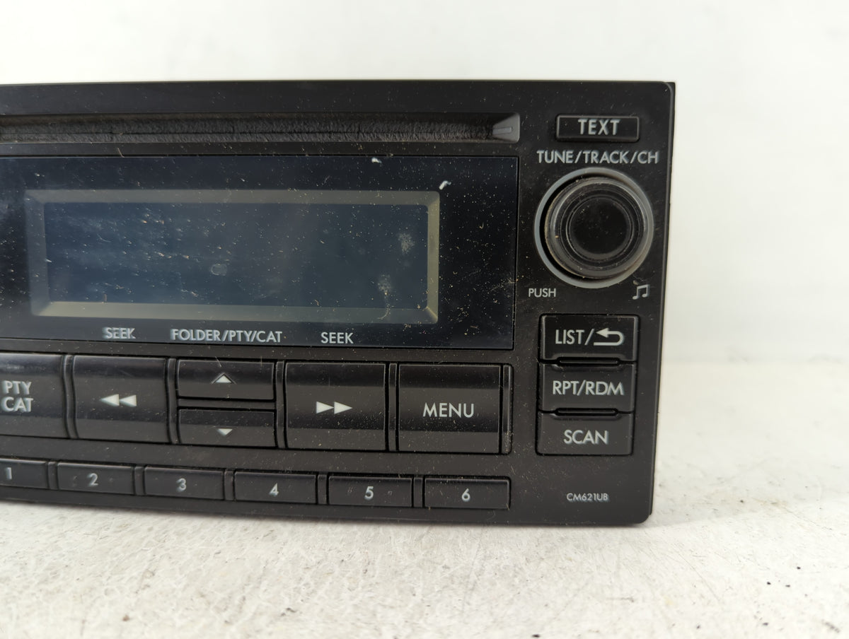 2012-2014 Subaru Impreza Am Fm Cd Player Radio Receiver 583724 - Oemusedautoparts1.com