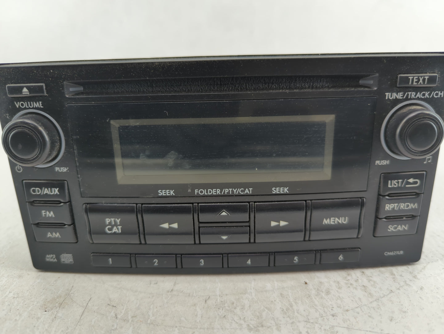 2012-2014 Subaru Impreza Radio AM FM Cd Player Receiver Replacement P/N:86201FJ620 Fits Fits 2012 2013 2014 OEM Used Auto Pa