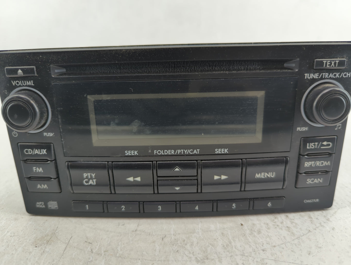 2012-2014 Subaru Impreza Radio AM FM Cd Player Receiver Replacement P/N:86201FJ620 Fits Fits 2012 2013 2014 OEM Used Auto Pa