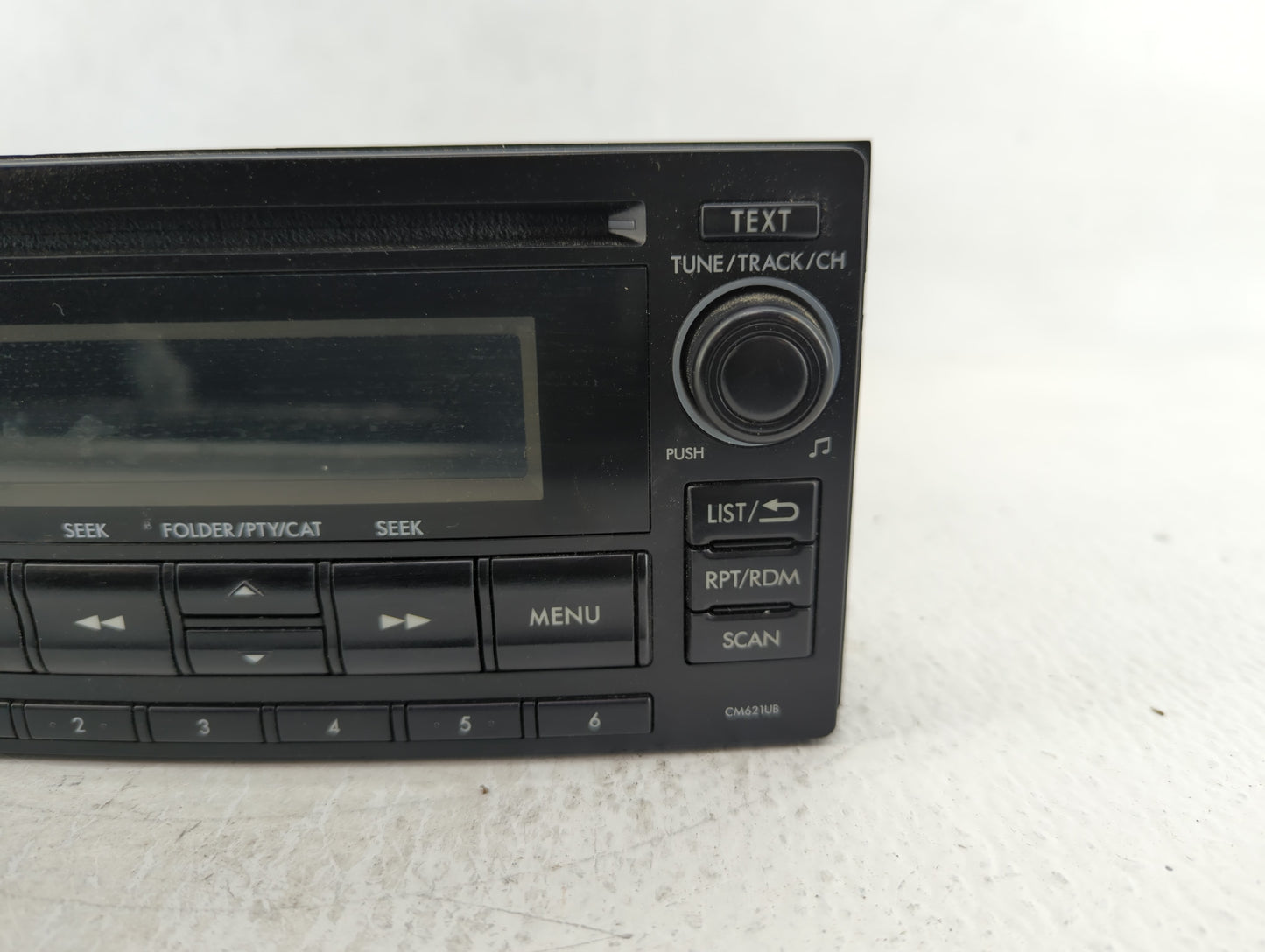 2012-2014 Subaru Impreza Radio AM FM Cd Player Receiver Replacement P/N:86201FJ620 Fits Fits 2012 2013 2014 OEM Used Auto Pa