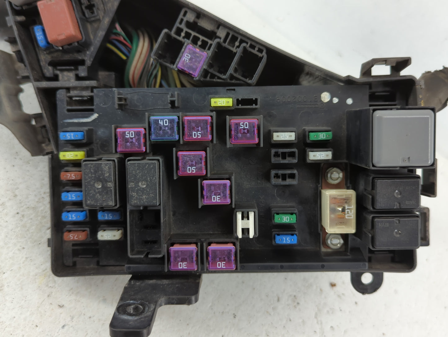 2012-2014 Subaru Impreza Fusebox Fuse Box Panel Relay Module P/N:MB100200B Fits Fits 2012 2013 2014 OEM Used Auto Parts - Oe