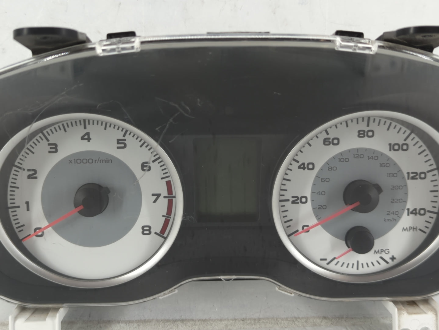 2014 Subaru Impreza Instrument Cluster Speedometer Gauges P/N:850 12FJ51 Fits OEM Used Auto Parts - Oemusedautoparts1.com