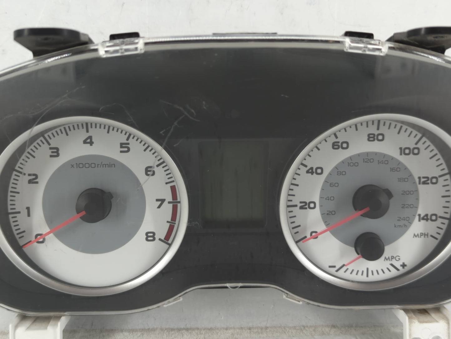 2014 Subaru Impreza Instrument Cluster Speedometer Gauges P/N:850 12FJ51 Fits OEM Used Auto Parts - Oemusedautoparts1.com