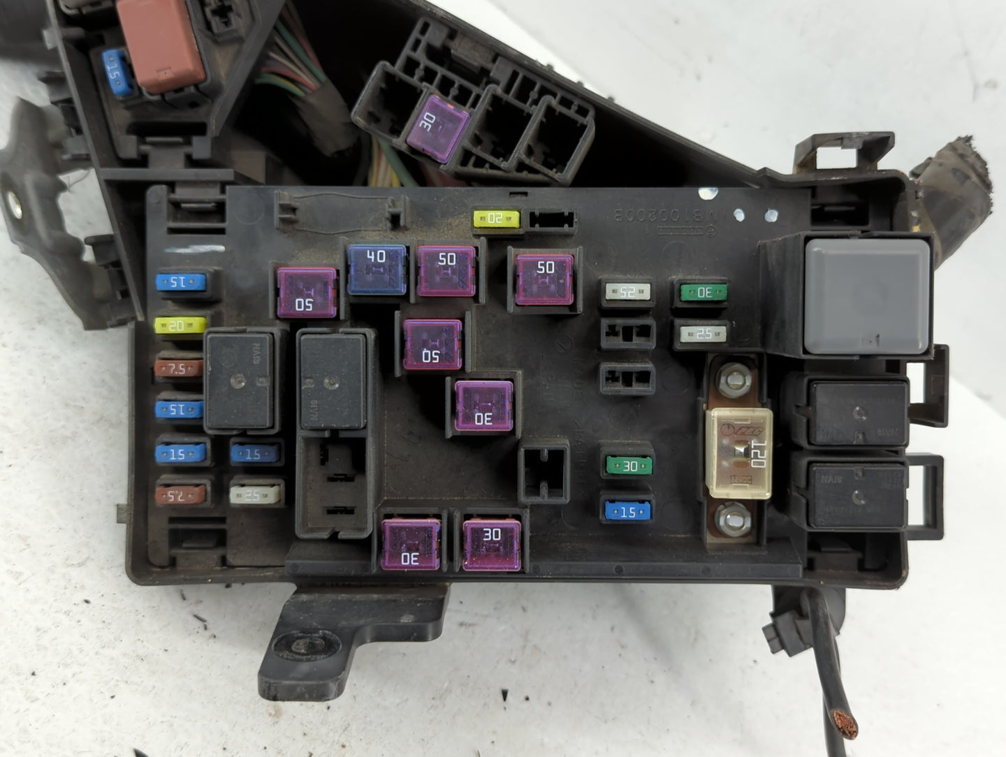 2012-2014 Subaru Impreza Fusebox Fuse Box Panel Relay Module P/N:MB100200B Fits Fits 2012 2013 2014 OEM Used Auto Parts - Oe