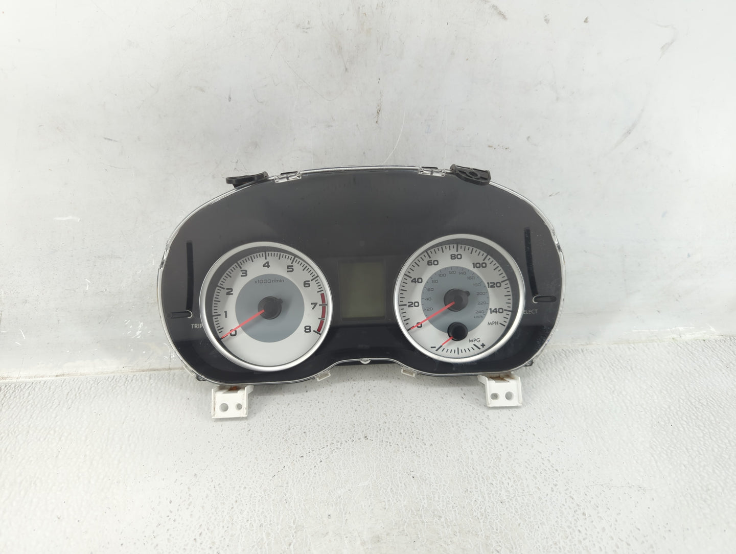 2014 Subaru Impreza Instrument Cluster Speedometer Gauges P/N:850 12FJ51 Fits OEM Used Auto Parts - Oemusedautoparts1.com
