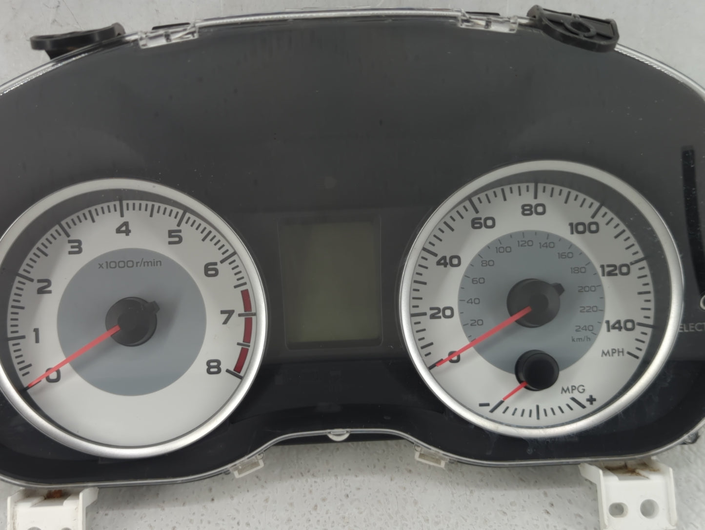 2014 Subaru Impreza Instrument Cluster Speedometer Gauges P/N:850 12FJ51 Fits OEM Used Auto Parts - Oemusedautoparts1.com