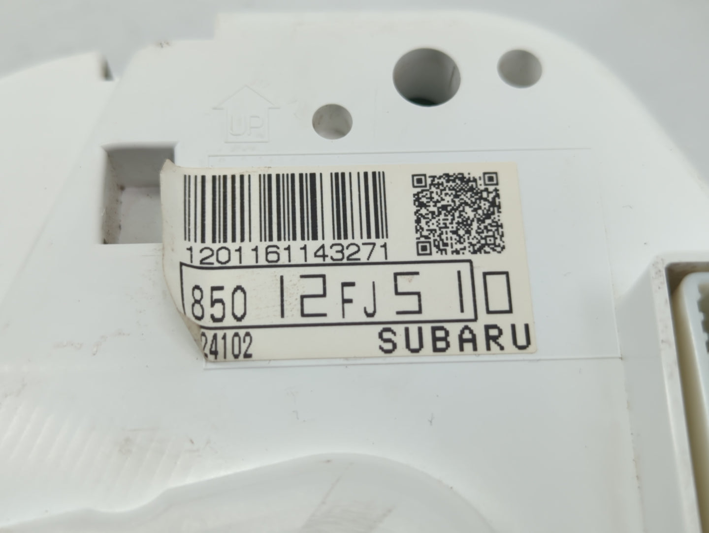 2014 Subaru Impreza Instrument Cluster Speedometer Gauges P/N:850 12FJ51 Fits OEM Used Auto Parts - Oemusedautoparts1.com