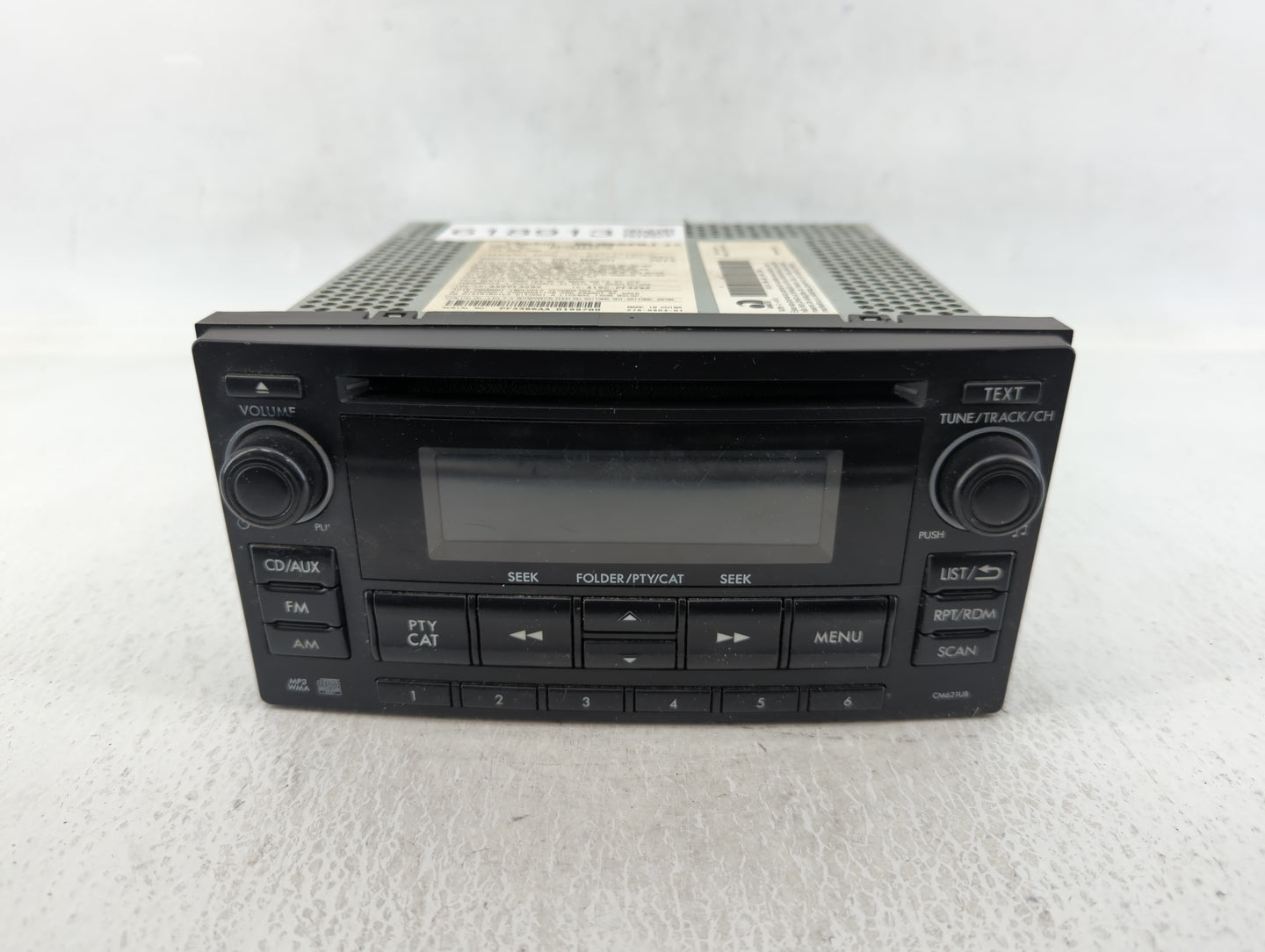 2012-2014 Subaru Impreza Am Fm Cd Player Radio Receiver - Oemusedautoparts1.com