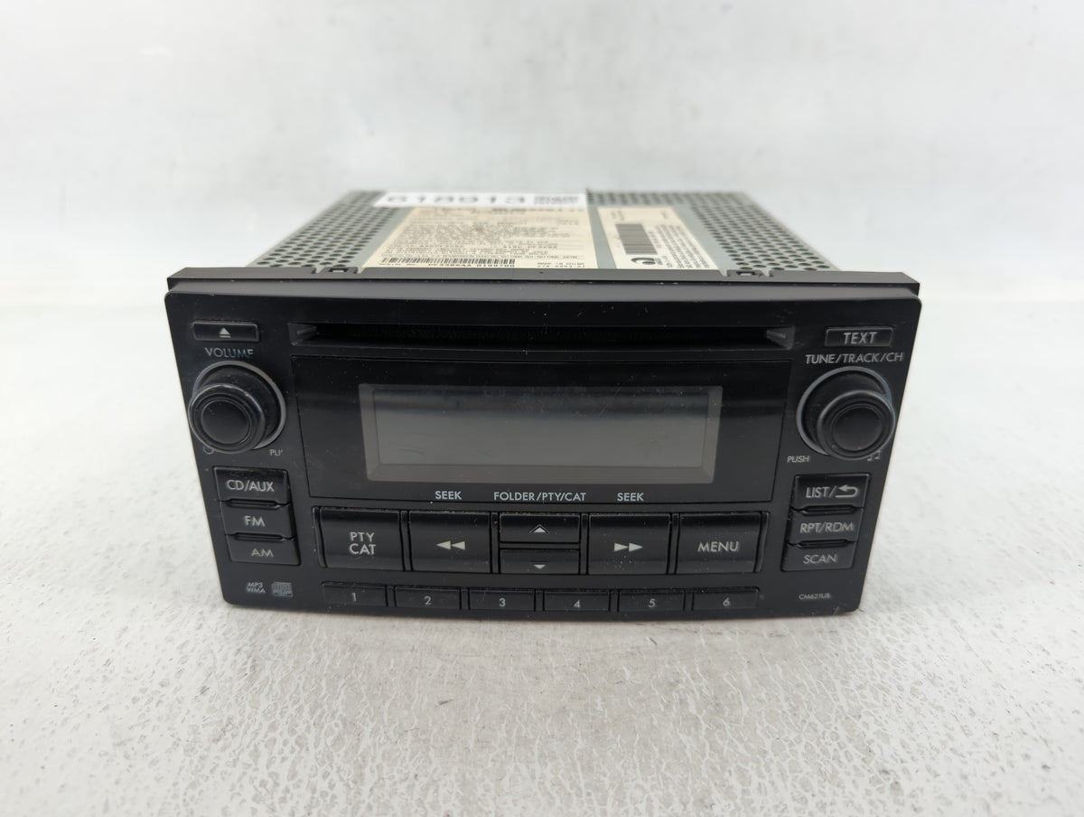 2012-2014 Subaru Impreza Am Fm Cd Player Radio Receiver 618913 - Oemusedautoparts1.com