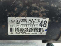 2012-2016 Subaru Impreza Car Starter Motor Solenoid OEM P/N:M000T38571 23300 AA710 Fits OEM Used Auto Parts - Oemusedautopar