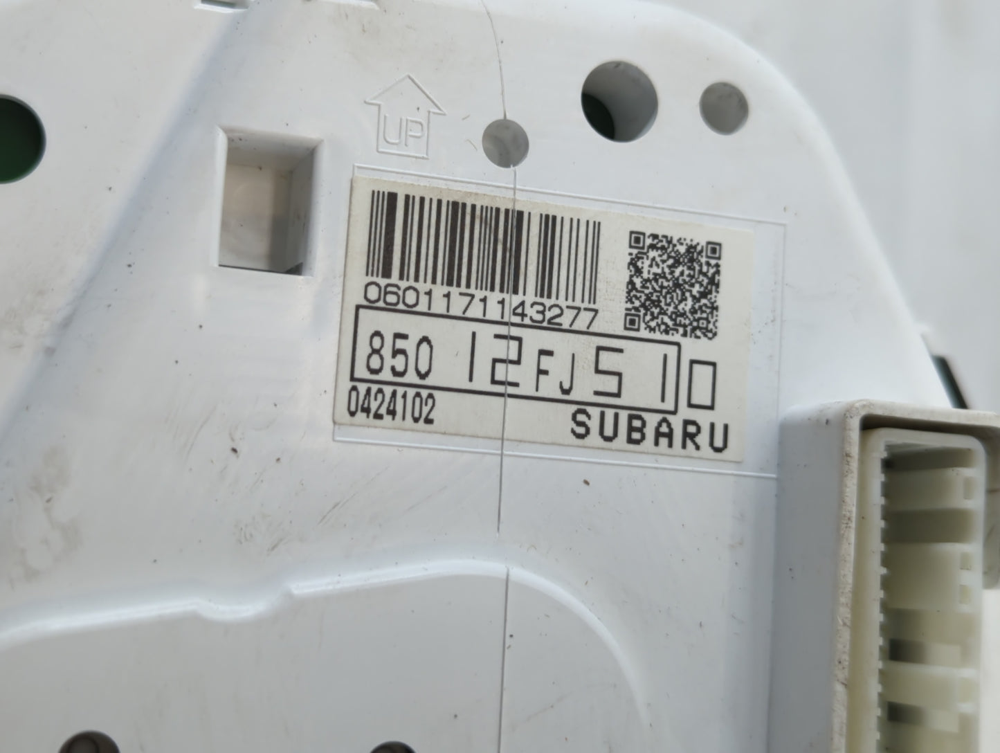 2014 Subaru Impreza Instrument Cluster Speedometer Gauges P/N:85012FJ510 Fits OEM Used Auto Parts - Oemusedautoparts1.com
