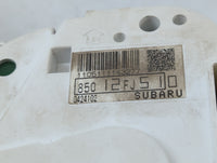 2014 Subaru Impreza Instrument Cluster Speedometer Gauges P/N:85012FJ510 Fits OEM Used Auto Parts - Oemusedautoparts1.com