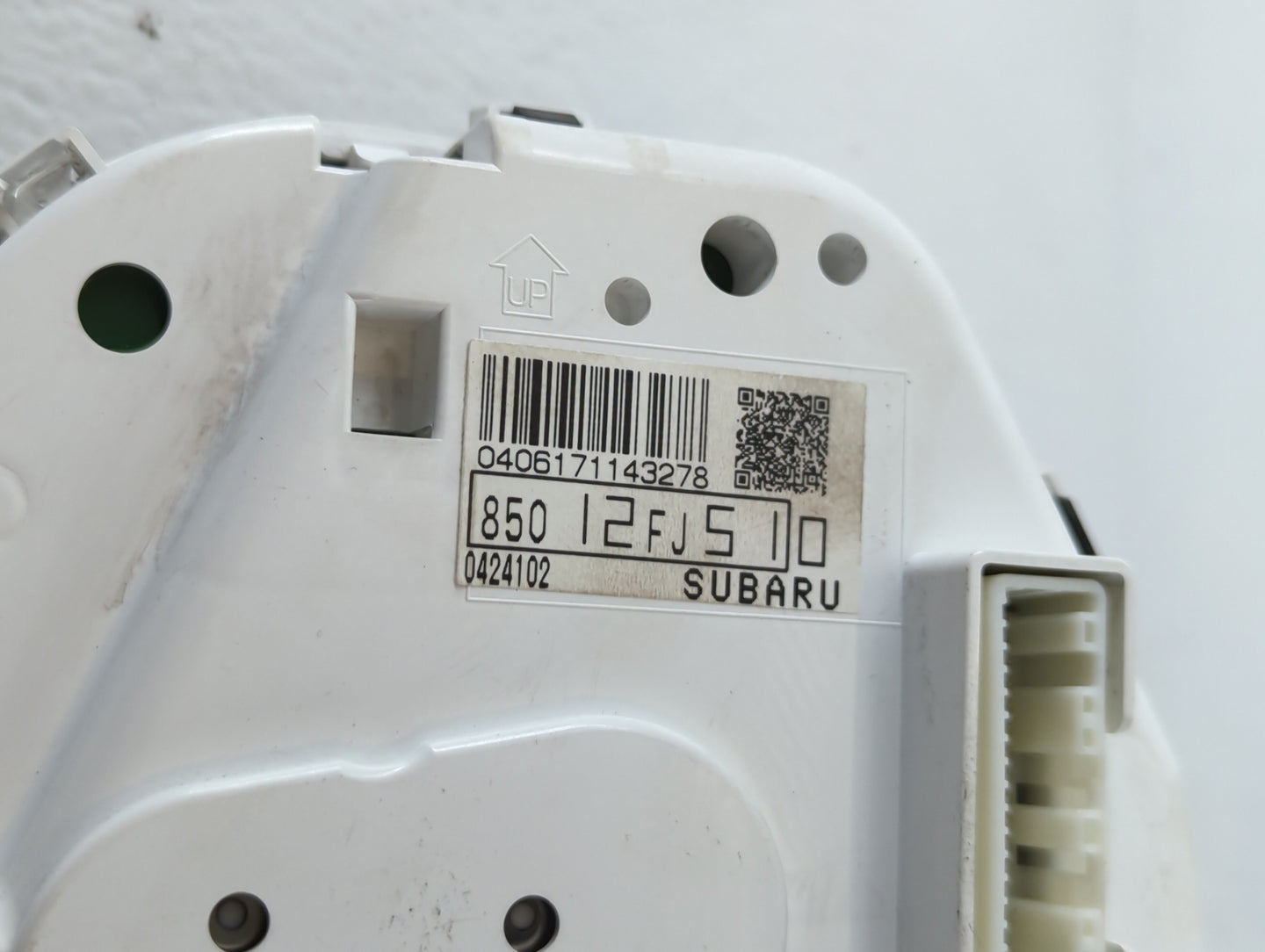 2014 Subaru Impreza Instrument Cluster Speedometer Gauges P/N:0406171143278 85012FJ510 Fits OEM Used Auto Parts - Oemusedaut