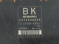 2014 Subaru Impreza PCM Engine Control Computer ECU ECM PCU OEM P/N:88281FJ540 116RI-000730 Fits OEM Used Auto Parts - Oemus