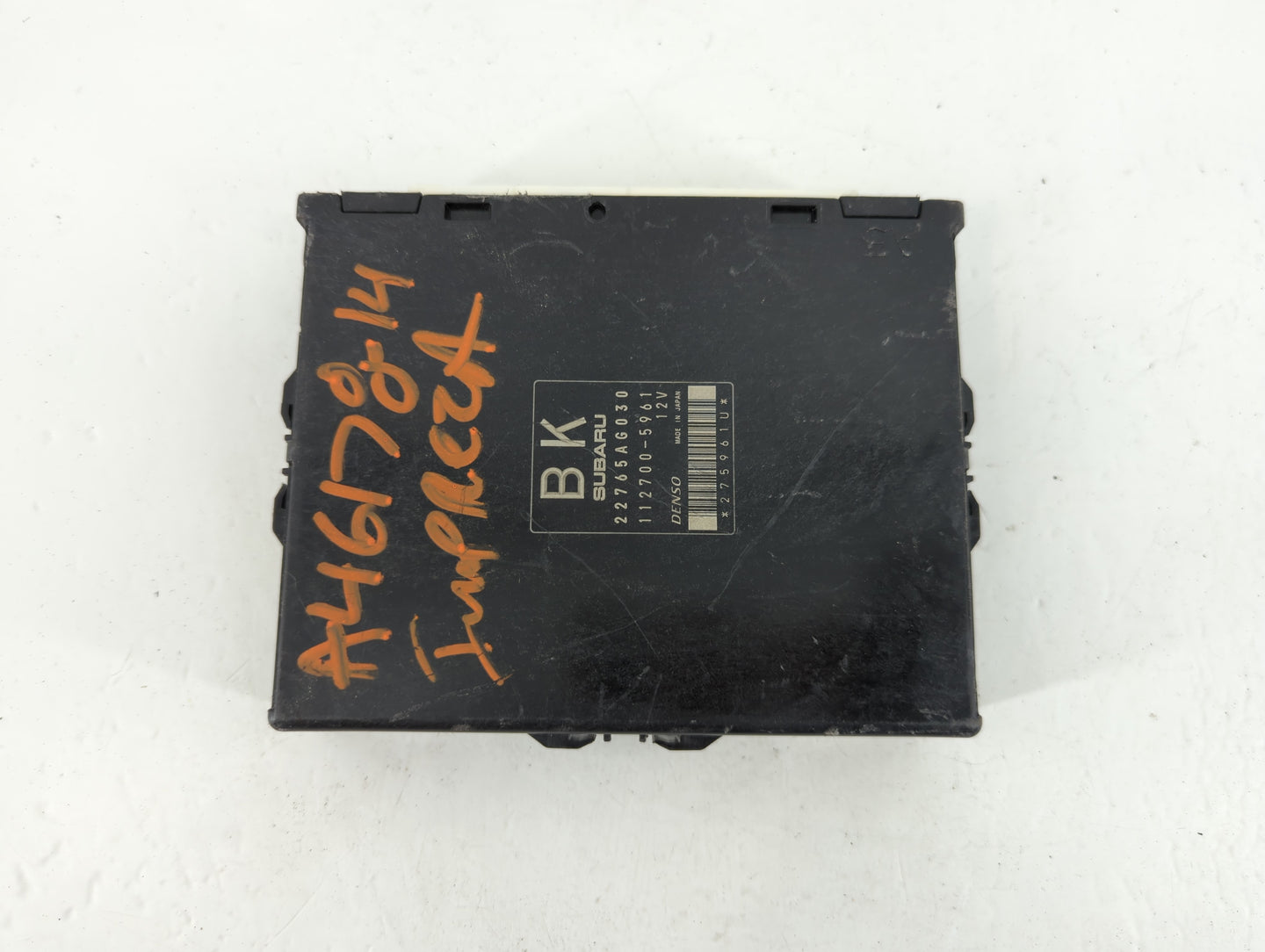 2014 Subaru Impreza PCM Engine Control Computer ECU ECM PCU OEM P/N:88281FJ540 116RI-000730 Fits OEM Used Auto Parts - Oemus