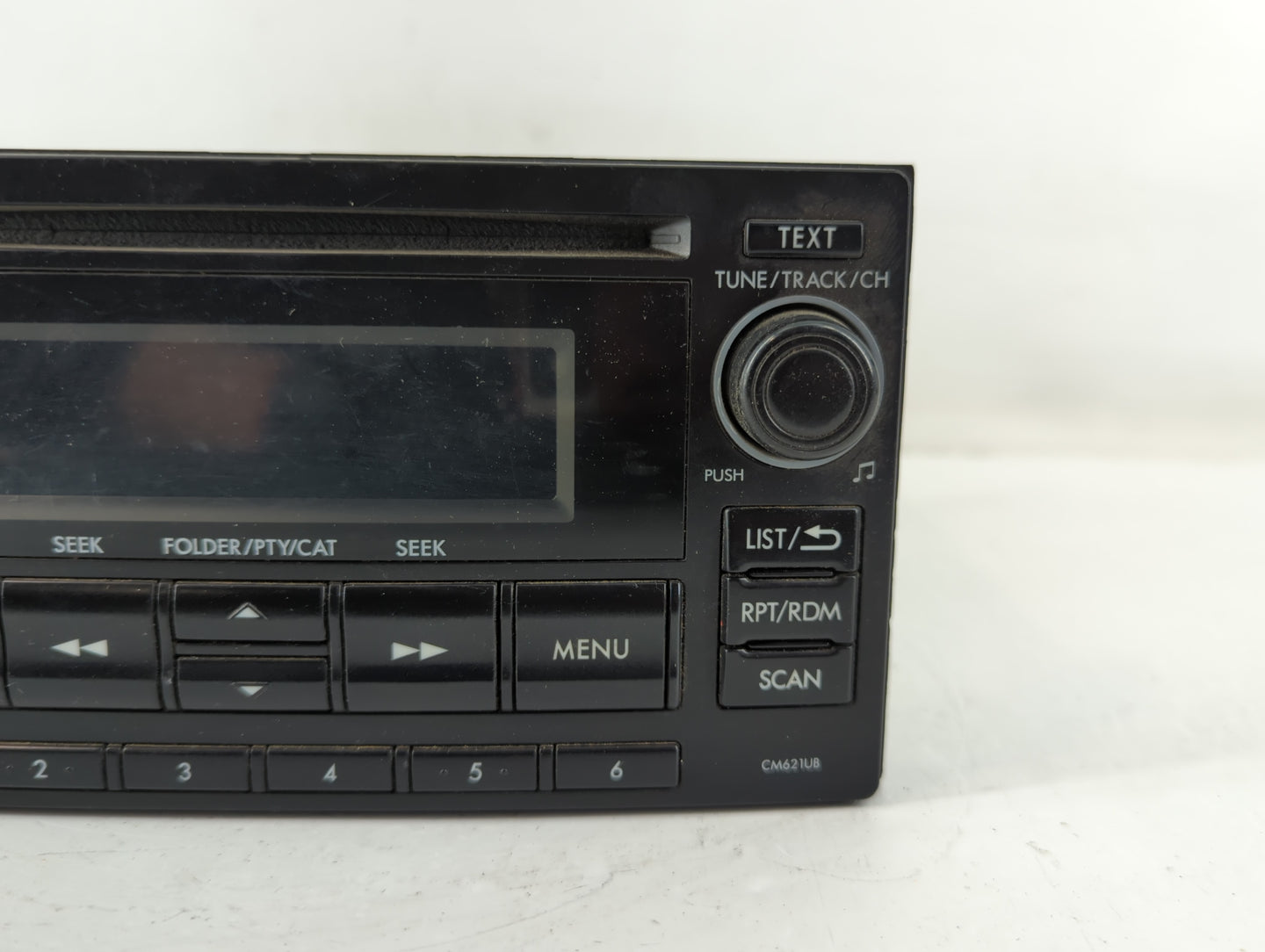2012-2014 Subaru Impreza Radio AM FM Cd Player Receiver Replacement P/N:86201FJ620 Fits Fits 2012 2013 2014 OEM Used Auto Pa