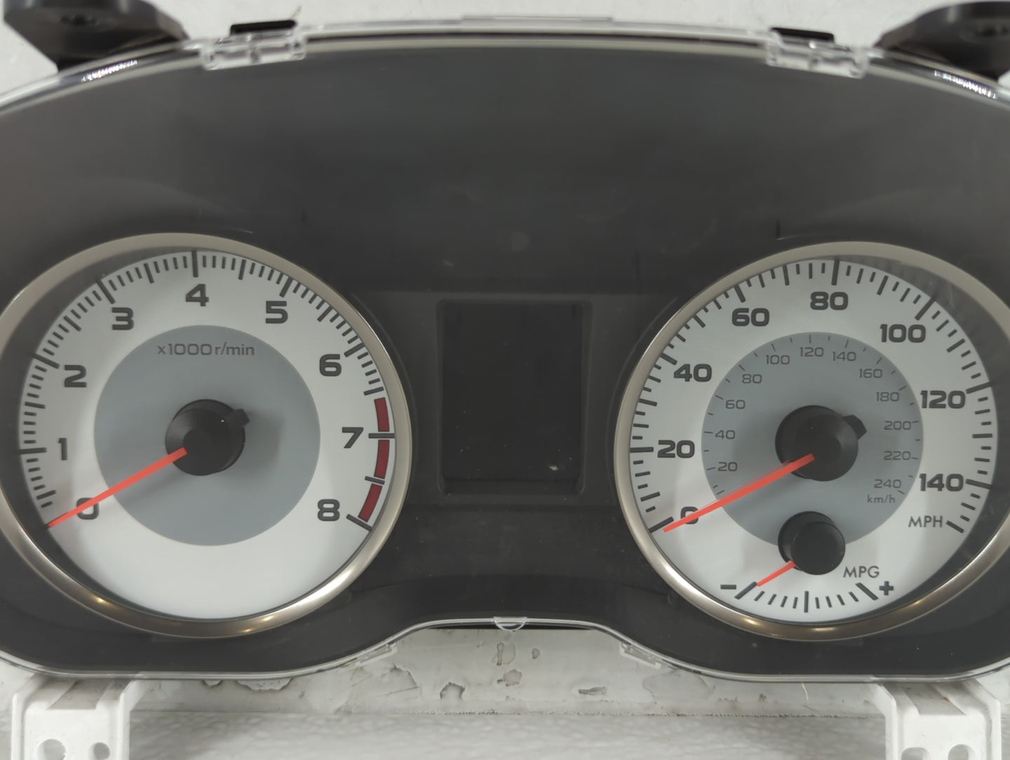 2014 Subaru Impreza Instrument Cluster Speedometer Gauges P/N:85013FJ110 Fits OEM Used Auto Parts - Oemusedautoparts1.com