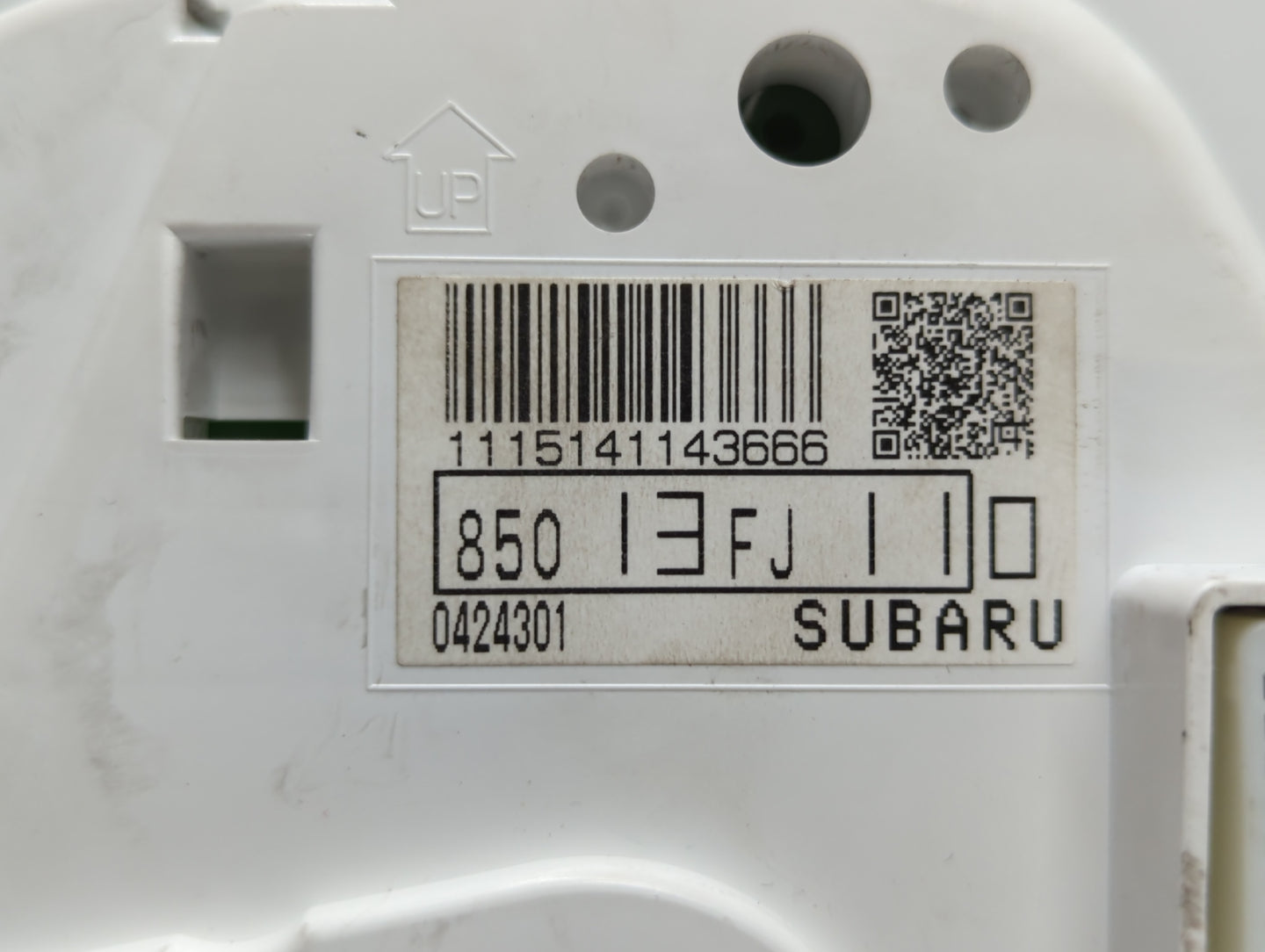 2014 Subaru Impreza Instrument Cluster Speedometer Gauges P/N:85013FJ110 Fits OEM Used Auto Parts - Oemusedautoparts1.com