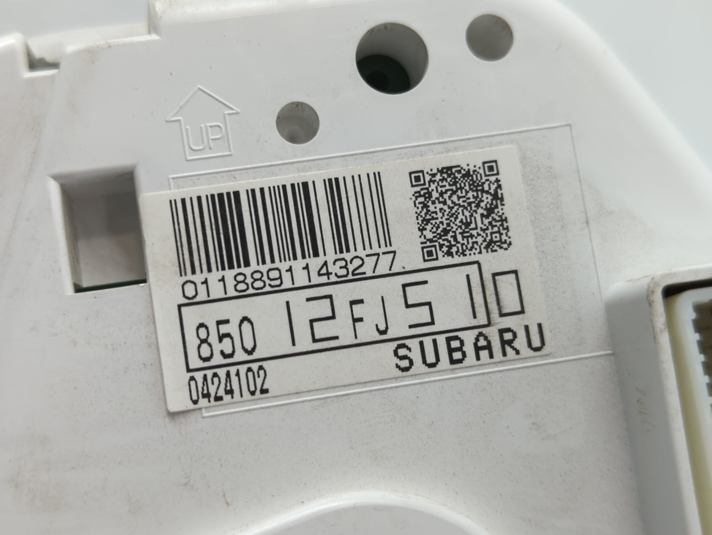 2014 Subaru Impreza Instrument Cluster Speedometer Gauges P/N:85012FJ510 0118891143277 Fits OEM Used Auto Parts - Oemusedaut