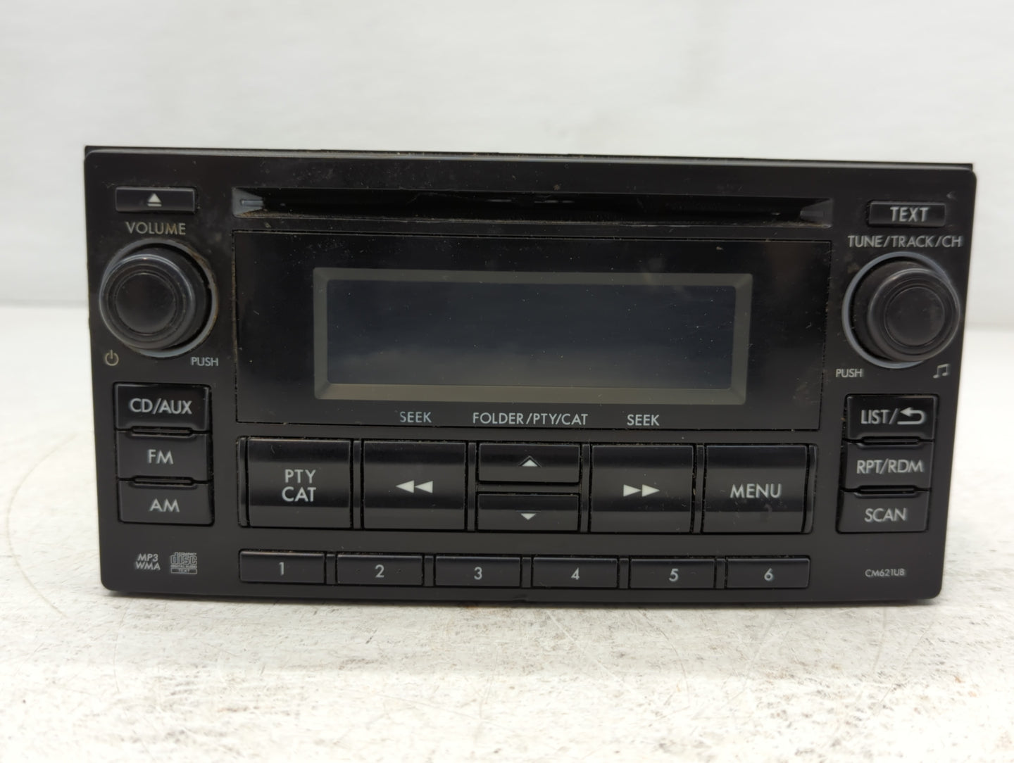 2014 Subaru Impreza Radio AM FM Cd Player Receiver Replacement P/N:86201FJ620 Fits OEM Used Auto Parts - Oemusedautoparts1.c