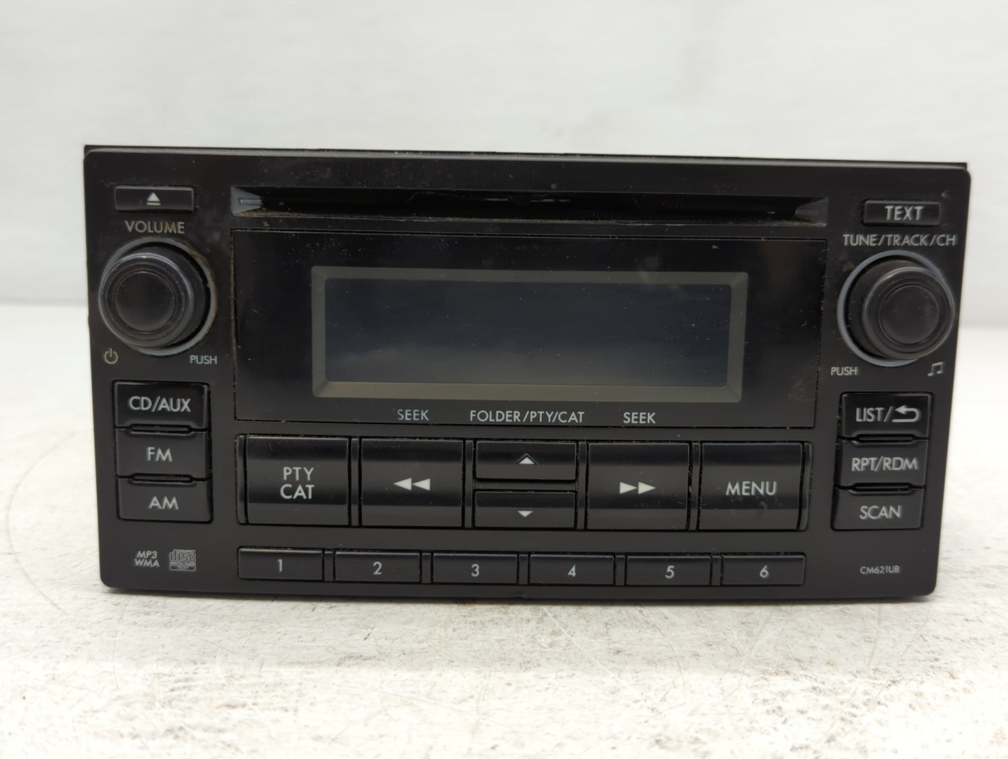 2014 Subaru Impreza Radio AM FM Cd Player Receiver Replacement P/N:86201FJ620 Fits OEM Used Auto Parts - Oemusedautoparts1.c