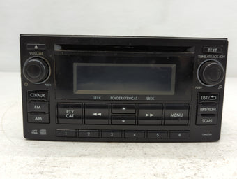 compare product 2014 Subaru Impreza Radio AM FM Cd Player Receiver Replacement P/N:86201FJ620 Fits OEM Used Auto Parts
