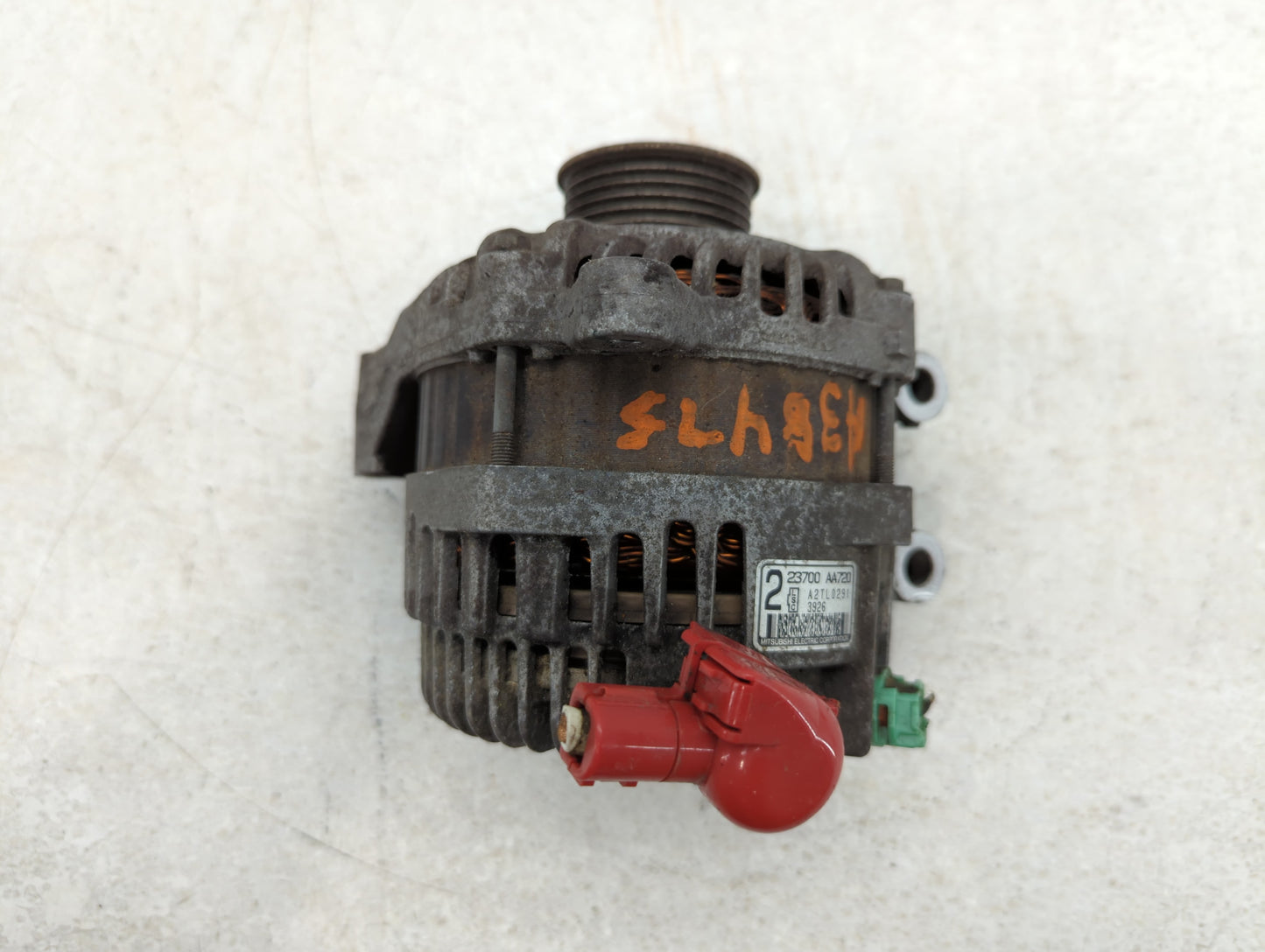 2012-2014 Subaru Impreza Alternator Replacement Generator Charging Assembly Engine OEM P/N:23700 AA720 Fits OEM Used Auto Pa