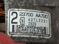 2012-2014 Subaru Impreza Alternator Replacement Generator Charging Assembly Engine OEM P/N:23700 AA720 Fits OEM Used Auto Pa