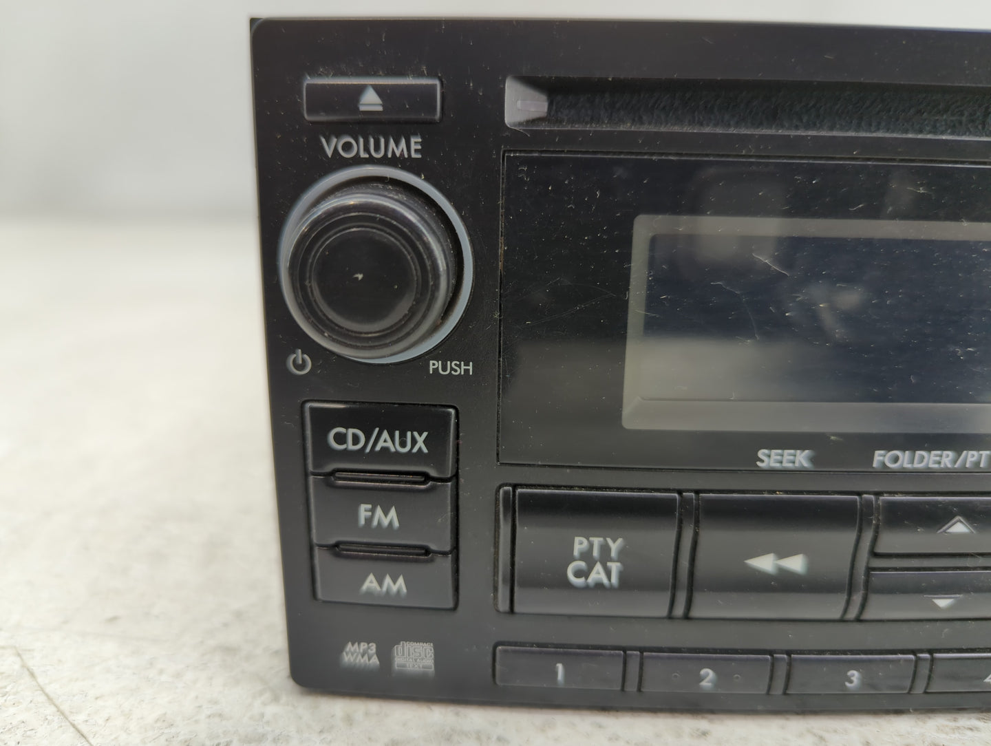 2012-2014 Subaru Impreza Radio AM FM Cd Player Receiver Replacement P/N:86201FJ620 Fits Fits 2012 2013 2014 OEM Used Auto Pa