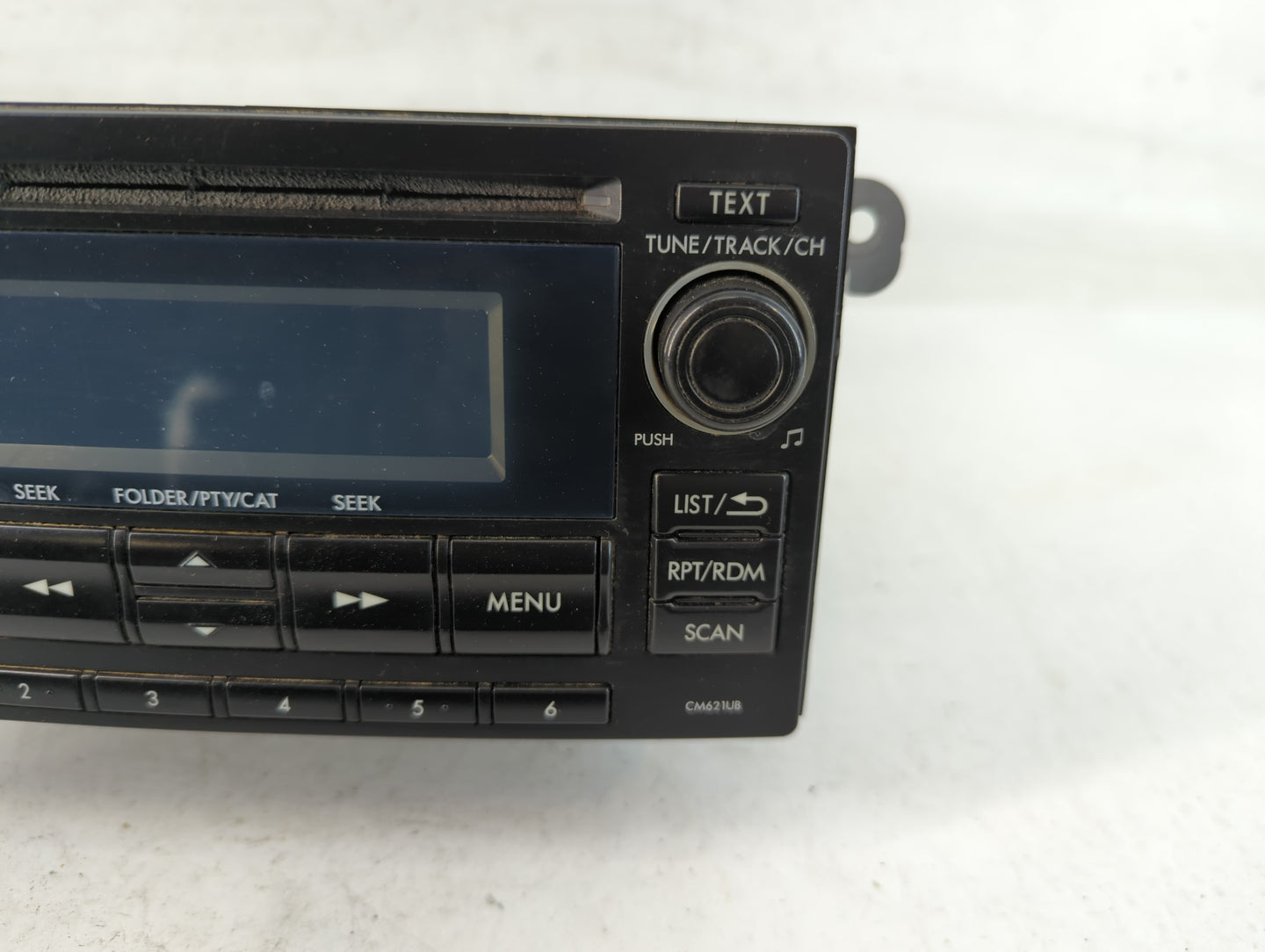 2012-2014 Subaru Impreza Radio AM FM Cd Player Receiver Replacement P/N:86201FJ620 Fits Fits 2012 2013 2014 OEM Used Auto Pa