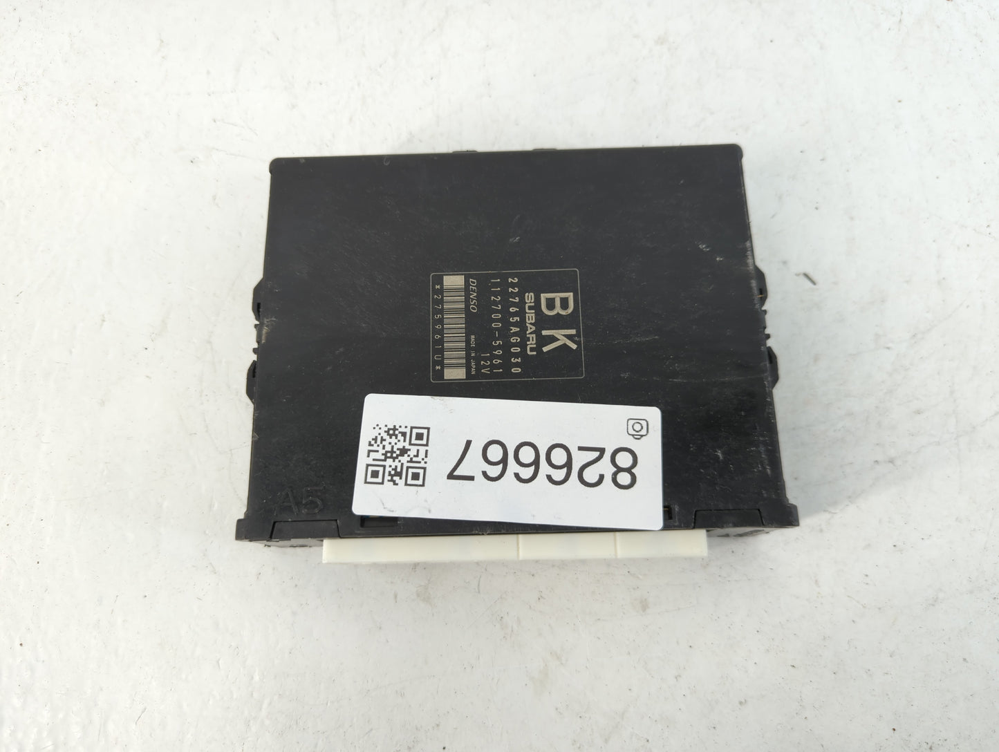 2014 Subaru Impreza PCM Engine Control Computer ECU ECM PCU OEM P/N:22765AG030 Fits OEM Used Auto Parts - Oemusedautoparts1.