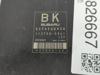2014 Subaru Impreza PCM Engine Control Computer ECU ECM PCU OEM P/N:22765AG030 Fits OEM Used Auto Parts - Oemusedautoparts1.