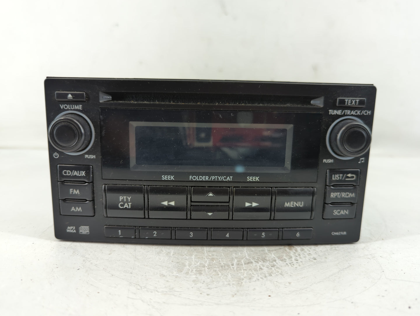 2011-2014 Subaru Impreza Radio AM FM Cd Player Receiver Replacement P/N:86201FJ620 Fits Fits 2011 2012 2013 2014 OEM Used Au