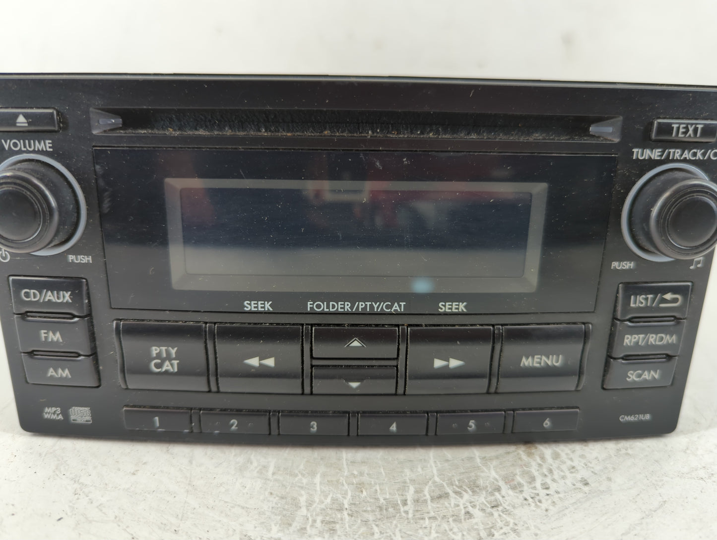 2011-2014 Subaru Impreza Radio AM FM Cd Player Receiver Replacement P/N:86201FJ620 Fits Fits 2011 2012 2013 2014 OEM Used Au