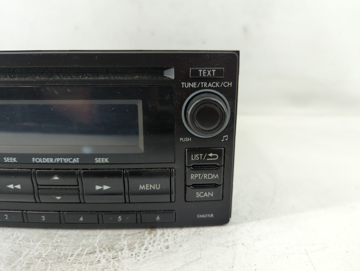 2011-2014 Subaru Impreza Radio AM FM Cd Player Receiver Replacement P/N:86201FJ620 Fits Fits 2011 2012 2013 2014 OEM Used Au