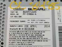 2011-2014 Subaru Impreza Radio AM FM Cd Player Receiver Replacement P/N:86201FJ620 Fits Fits 2011 2012 2013 2014 OEM Used Au