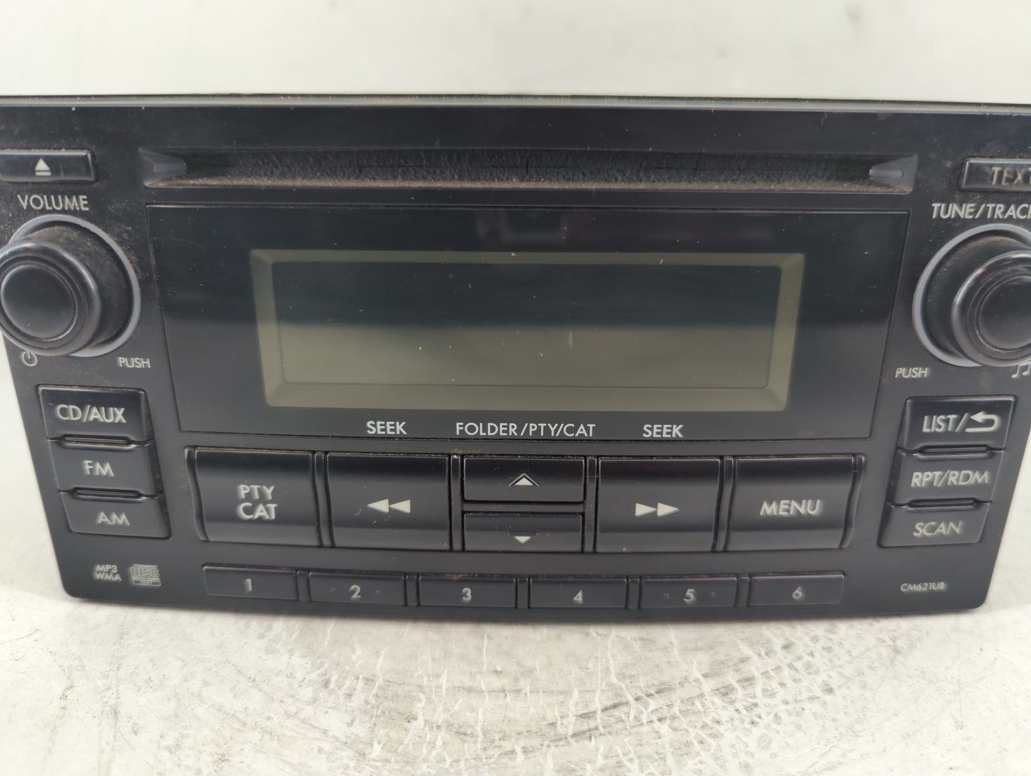 2014 Subaru Impreza Radio AM FM Cd Player Receiver Replacement Fits OEM Used Auto Parts - Oemusedautoparts1.com