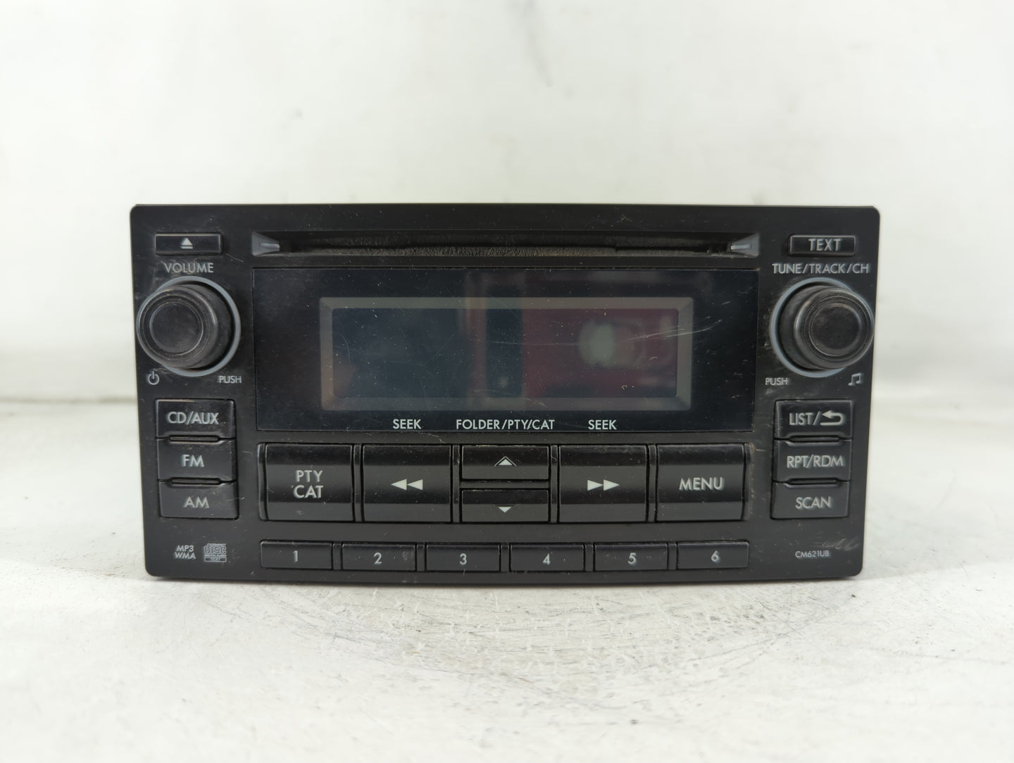 2012-2014 Subaru Impreza Radio AM FM Cd Player Receiver Replacement P/N:86201FJ620 Fits Fits 2012 2013 2014 OEM Used Auto Pa